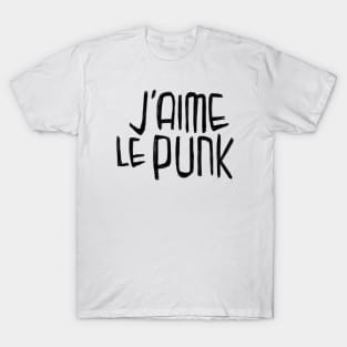 Punk Music, J'aime le Punk T-Shirt